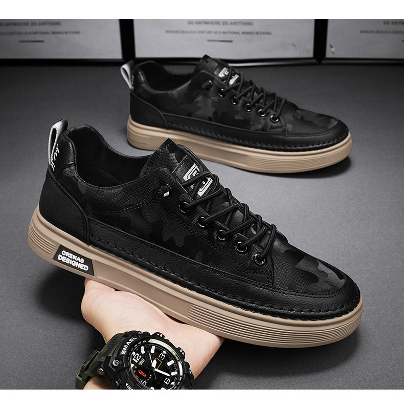 Herr Slip-on Sneakers Låga Toppar med Formsprutad Sula