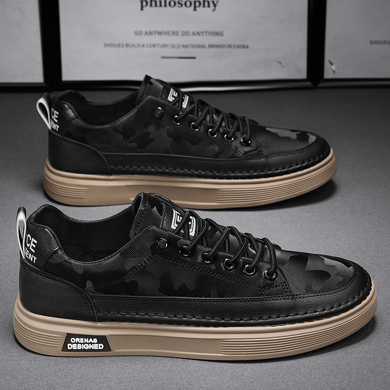 Herr Slip-on Sneakers Låga Toppar med Formsprutad Sula