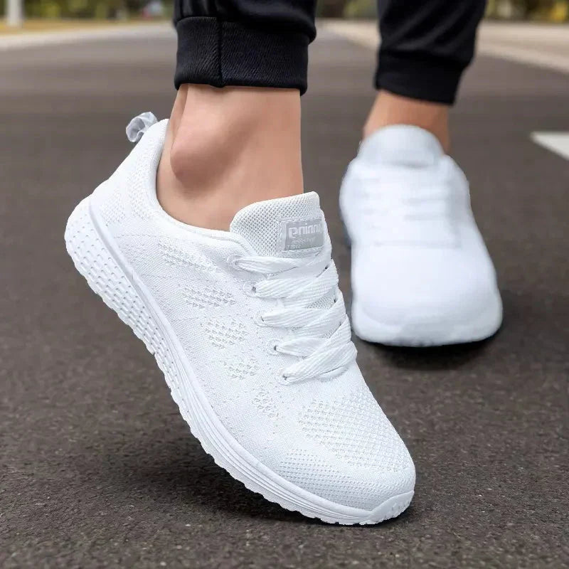 Herr Lätta Andningsbara Sneakers Med Flexibel Sula