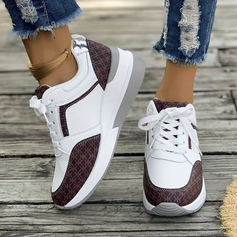 Kvinnors Chunk Heel-Skor Med Tjock Sula Som Ger Stöd