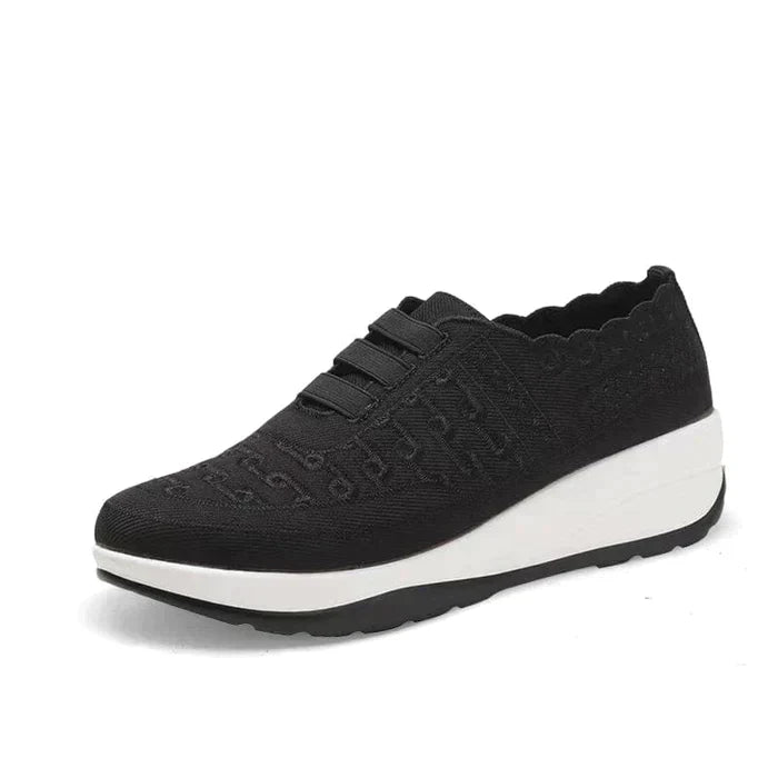 Herr Sommar Slip On Mesh Skor Rund Tå Elastiskt Övre Arch Support