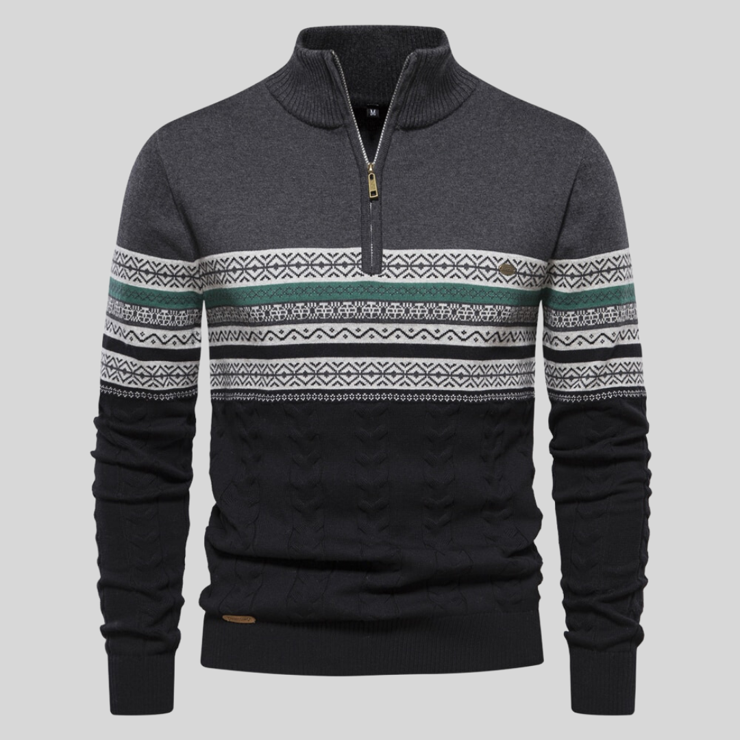 Herr Tröja Långärmad Crew Neck Pullover