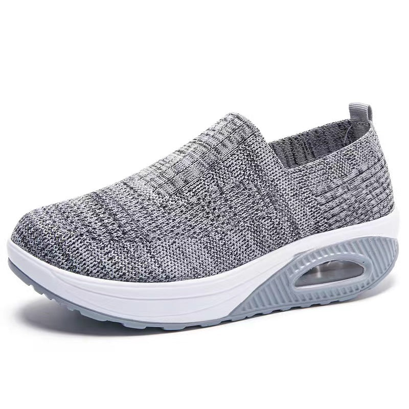 Dam Slip-On Sneakers med Fotvalvsstöd och Halkfri Sula