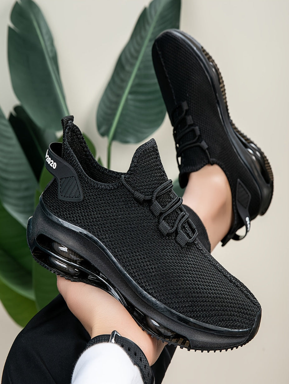 Herrskor Med Ventilerande Mesh, Slip-On, Vadderad Sula