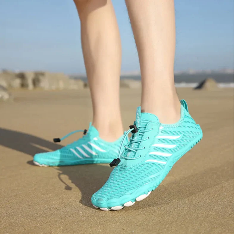 Sommarvattenskor För Män Med Slip-On Gummisula För Simning Och Strand