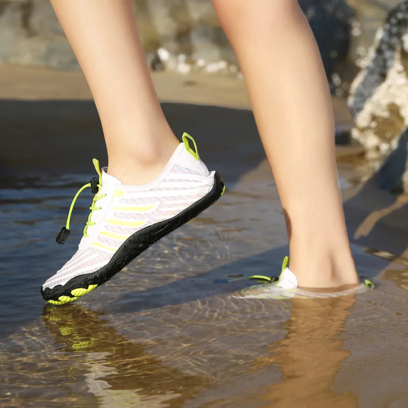 Sommarvattenskor För Män Med Slip-On Gummisula För Simning Och Strand