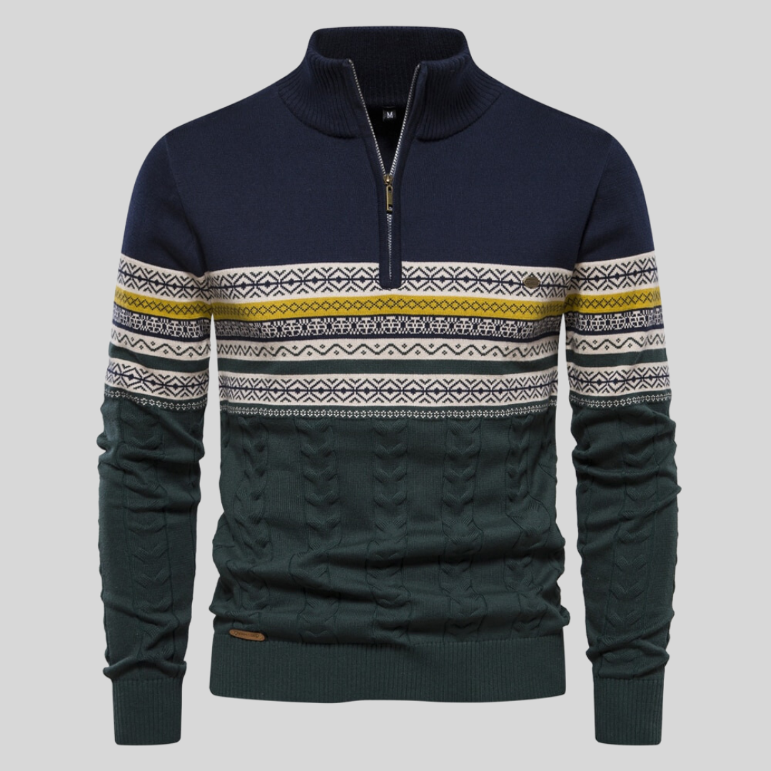 Herr Tröja Långärmad Crew Neck Pullover
