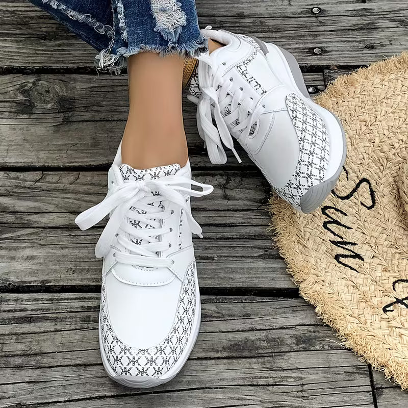 Kvinnors Chunk Heel-Skor Med Tjock Sula Som Ger Stöd