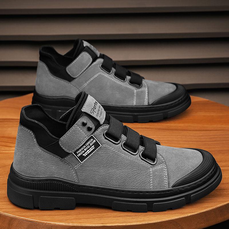 Herr Vintersneakers Med Resårband Och Mellanhög Design