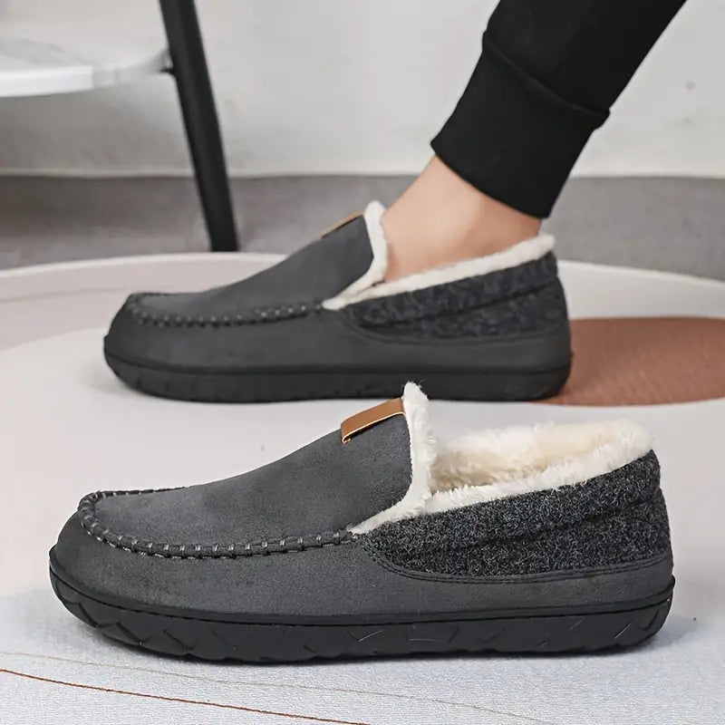 Herr Höst Loafers Med Plyschfoder EVA Halkfri Slip-On