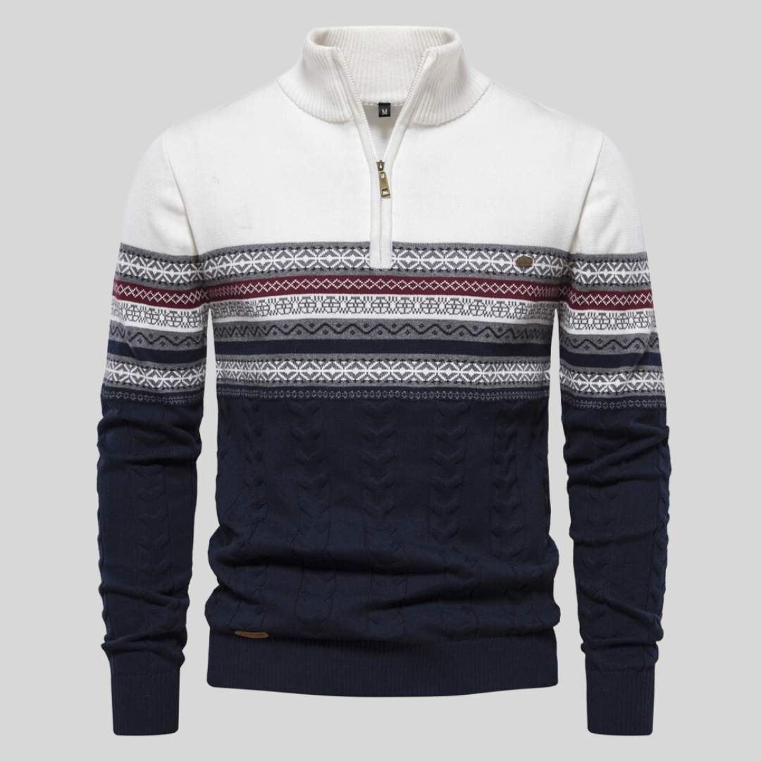 Herr Tröja Långärmad Crew Neck Pullover