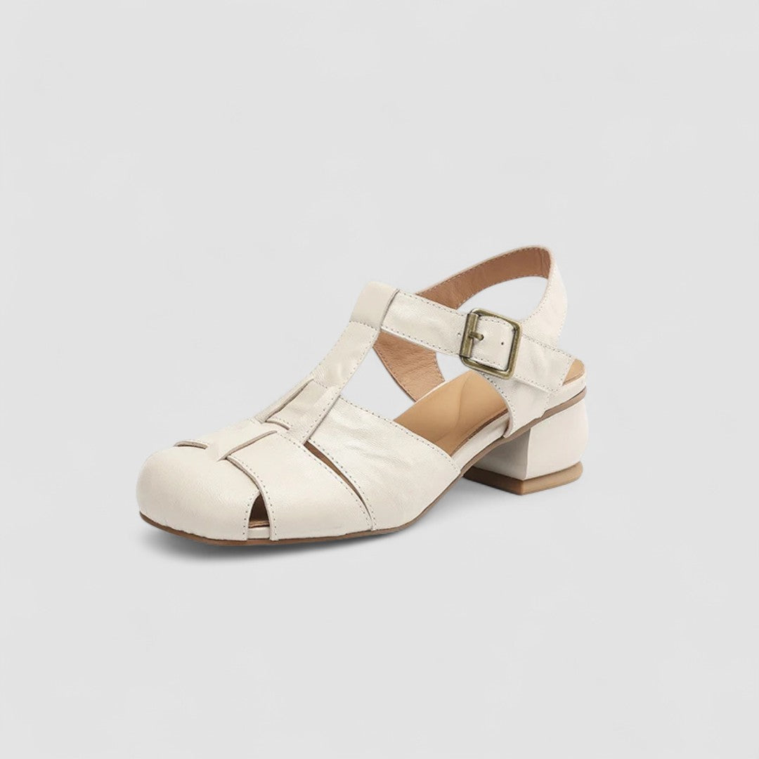 Damskor med slip-on-mönster och dämpat stöd för hålfoten