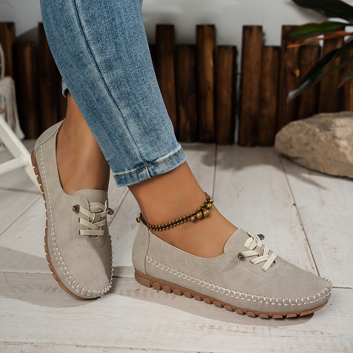 Damloafers Med Flexibel Sula Och Slip-On-Design