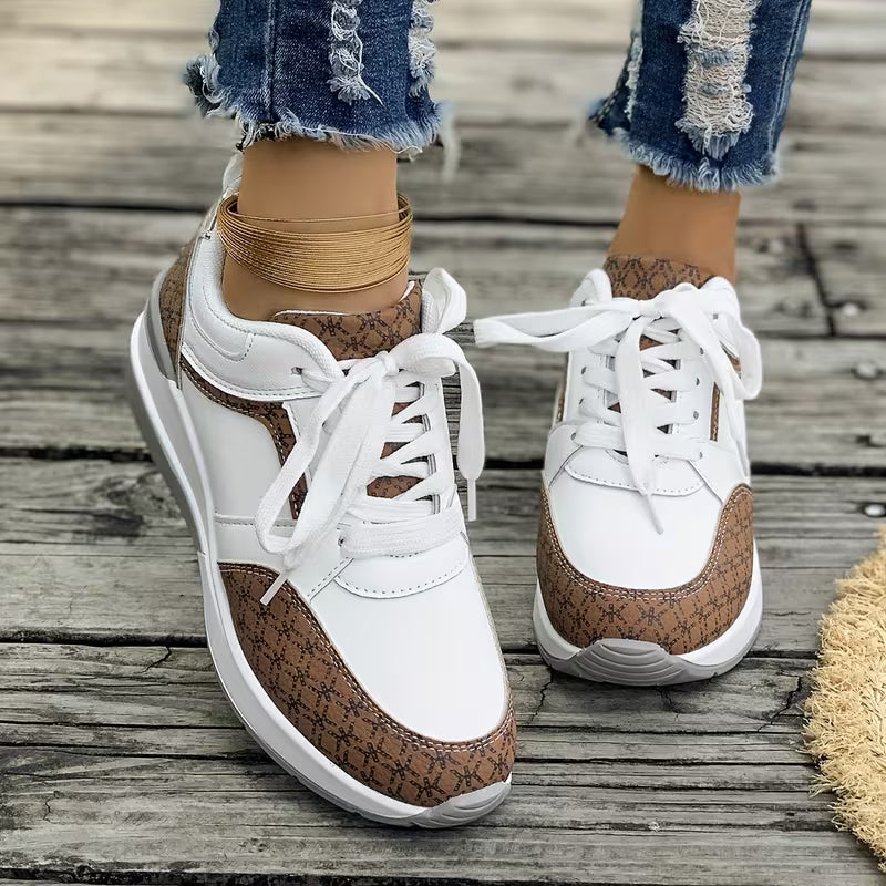 Kvinnors Chunk Heel-Skor Med Tjock Sula Som Ger Stöd