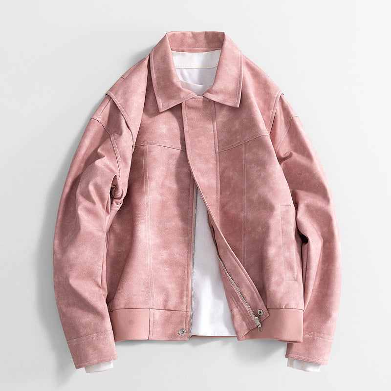 Herr Pu-Jacka Retro Loose Fit