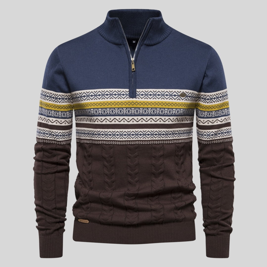Herr Tröja Långärmad Crew Neck Pullover
