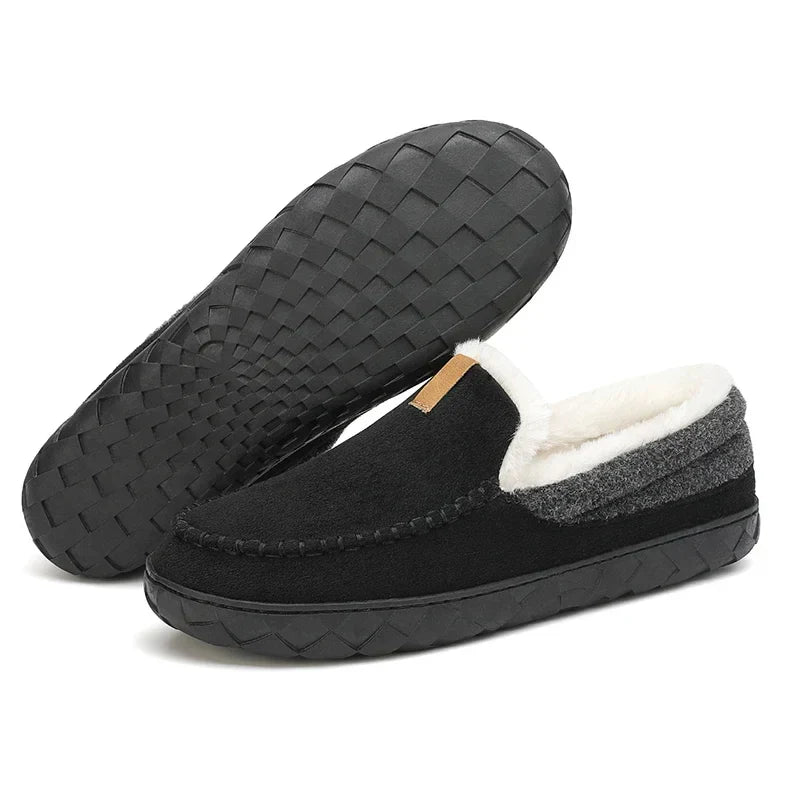 Herr Höst Loafers Med Plyschfoder EVA Halkfri Slip-On