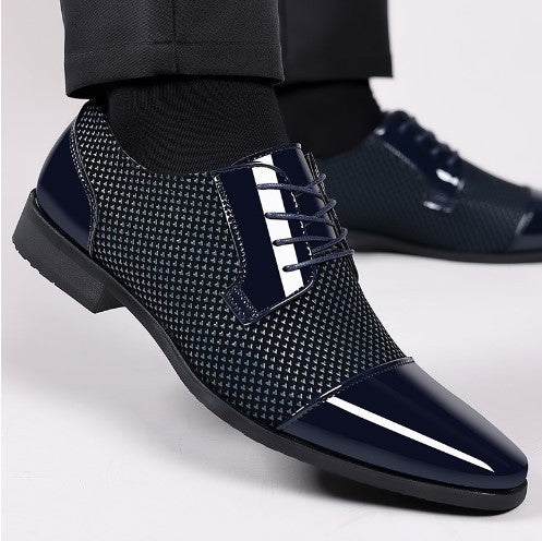 Herr Loafers Med Texturerad Ovandel Och Dämpad Innersula
