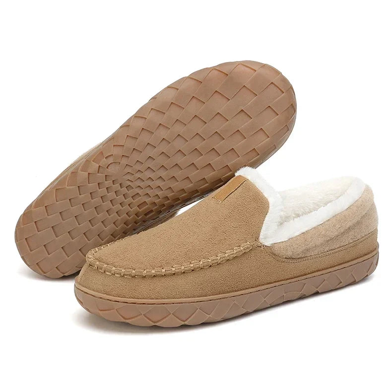 Herr Höst Loafers Med Plyschfoder EVA Halkfri Slip-On