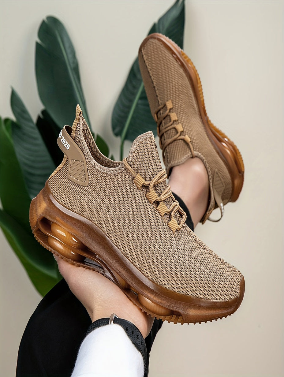 Herrskor Med Ventilerande Mesh, Slip-On, Vadderad Sula