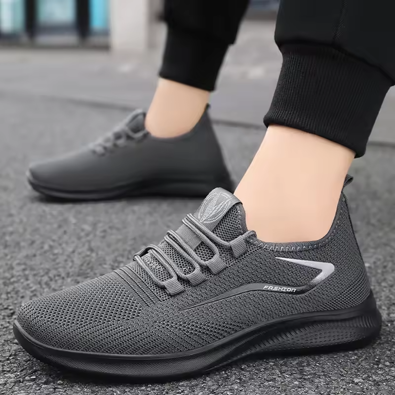 Slip-on Promenadskor För Män Med Vadderat Hålfotsstöd