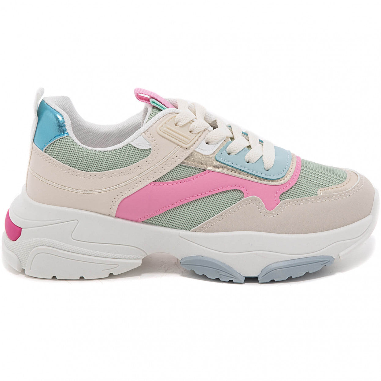 Damsneakers Med Uttagbar Innersula