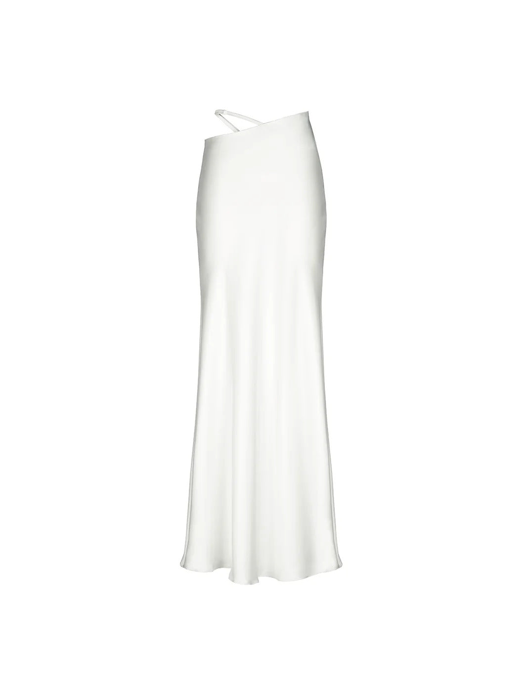 Lång, Bodycon-Kjol Med Höfter Och Urholkad Design För Kvinnor