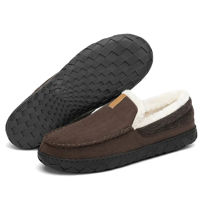Herr Höst Loafers Med Plyschfoder EVA Halkfri Slip-On