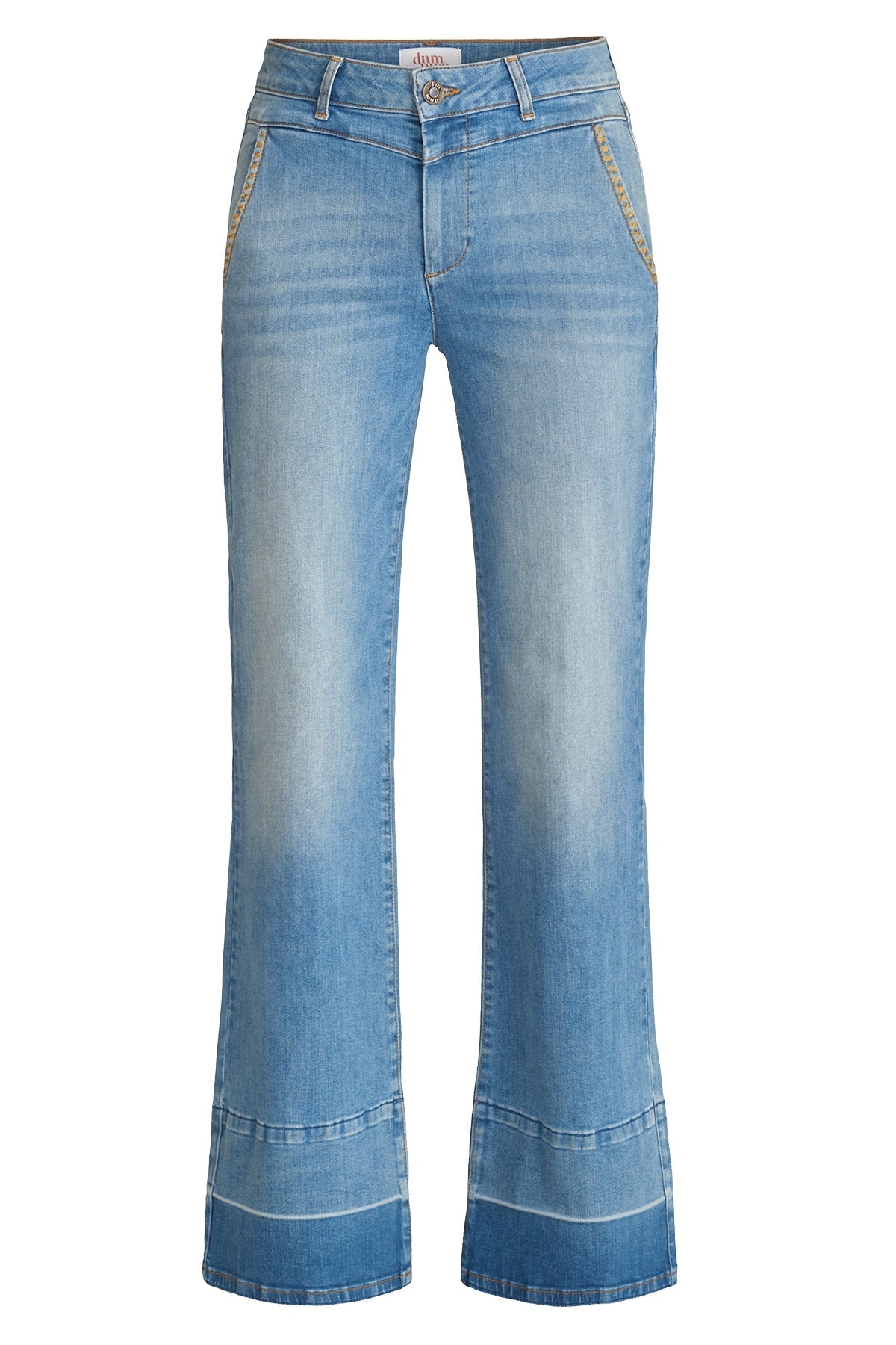 Vida Jeans Med V-Söm Fram, Dammodell