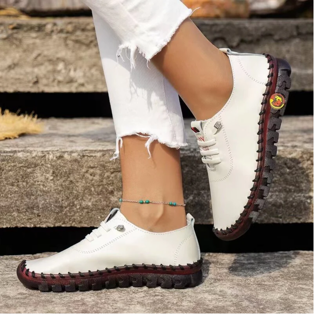 Sneakers För Dam Med Fotvalvsstöd Och Andningsbar Ovandel