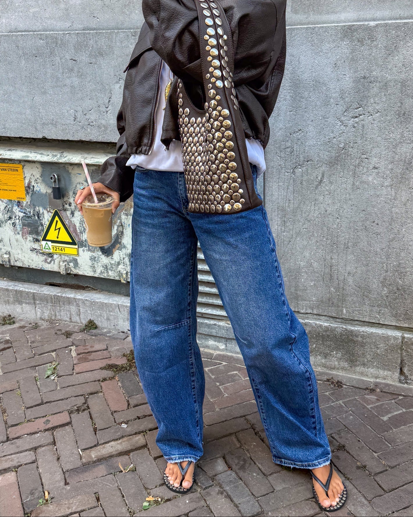 Jeans för Dam med Balloon Fit och Vida Ben