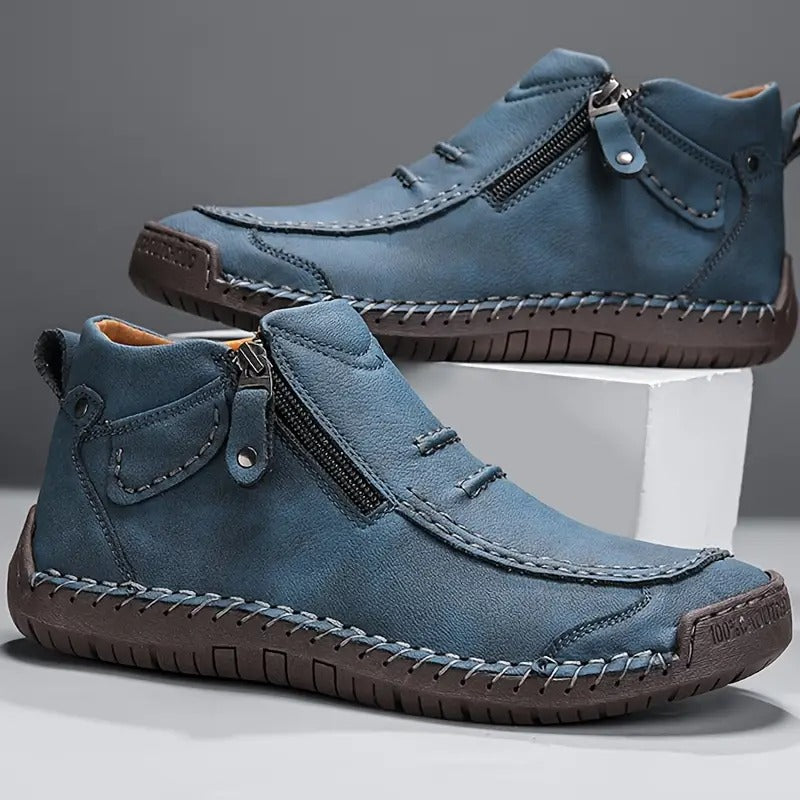 Herrskor med stöd och slip-on-design