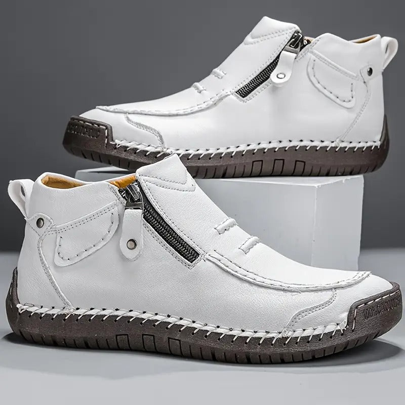 Herrskor med stöd och slip-on-design