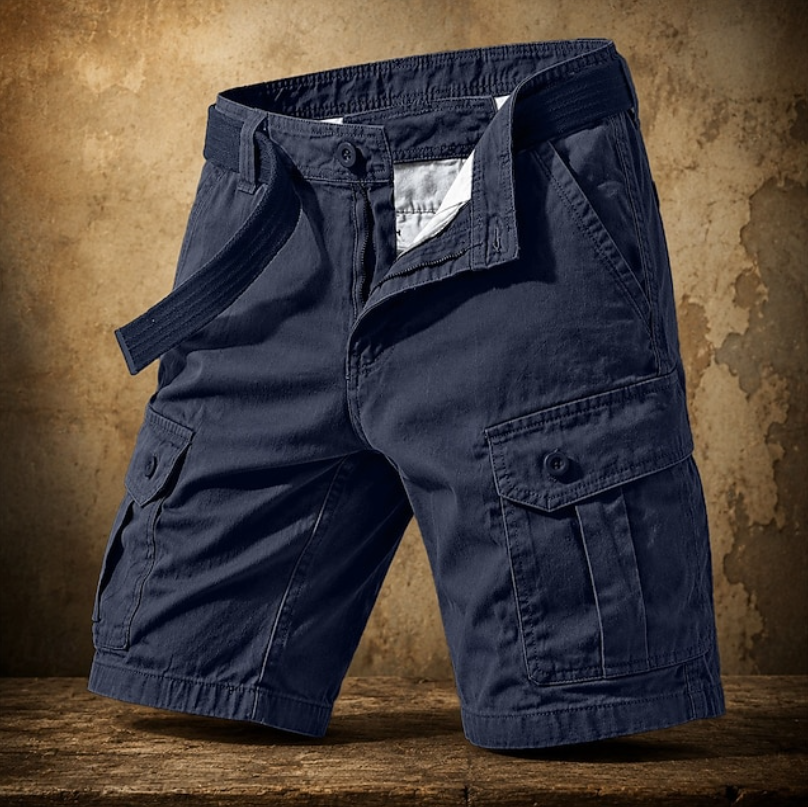 Herrshorts Med Avslappnad Passform Och Praktiska Fickor För Sommaren