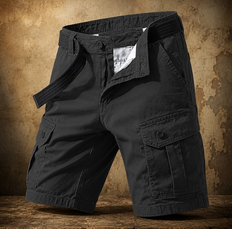 Herrshorts Med Avslappnad Passform Och Praktiska Fickor För Sommaren