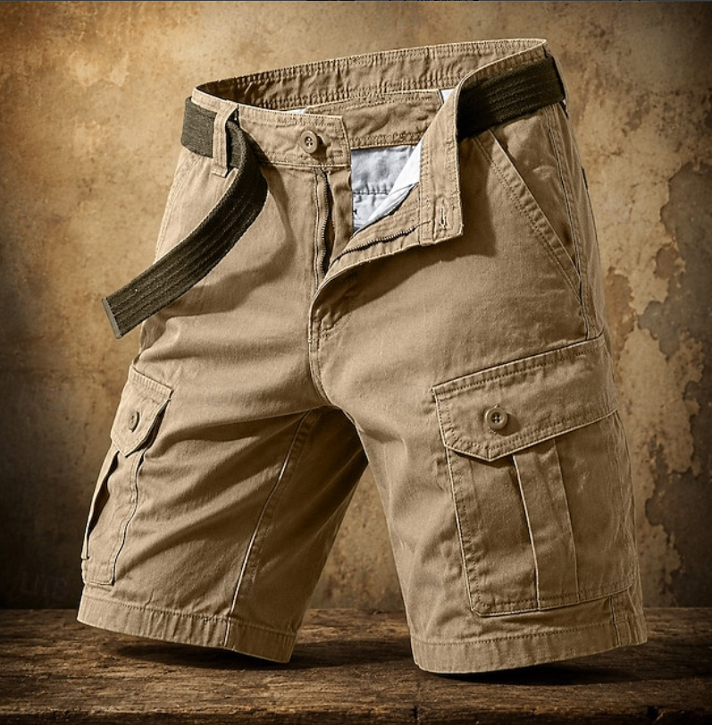 Herrshorts Med Avslappnad Passform Och Praktiska Fickor För Sommaren
