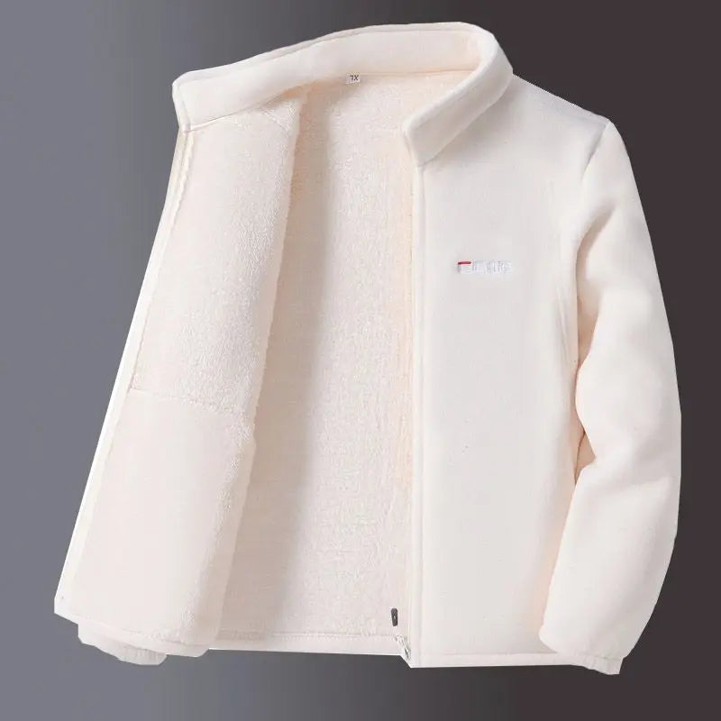 Vintertermjacka för Dam med Hel Dragkedja och Vindavvisande Ytterlager