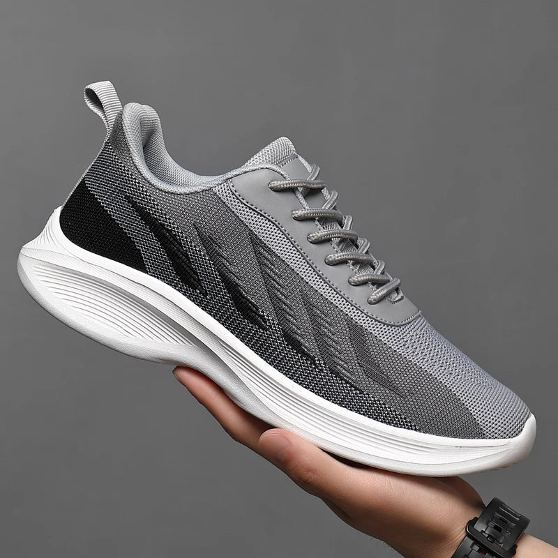 Herrsneakers med hålfotsstöd och ovandel i mesh – Lättviktsdesign