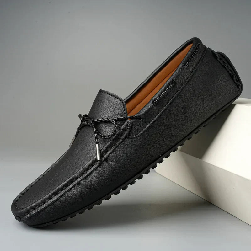 Herrloafers Slip-On Mockasin Gummisula