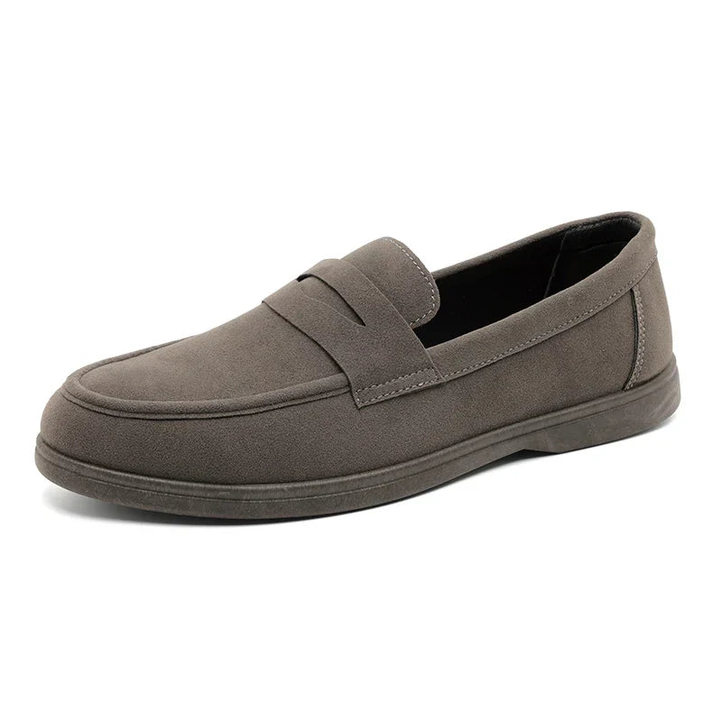 Herrloafers med Penny-Rem, Matt Yta och Dämpad Innersula
