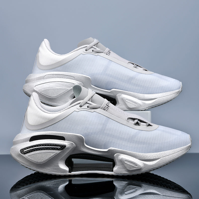 Herrsneakers med skumdämpning, strukturerad ovandel och gummigrepp