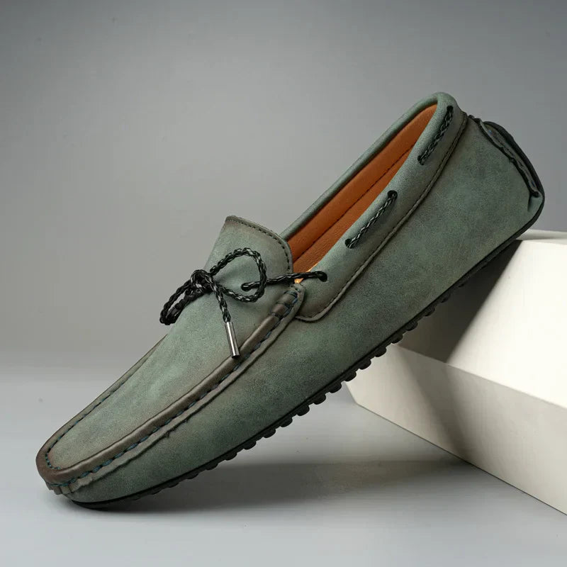 Herrloafers Slip-On Mockasin Gummisula