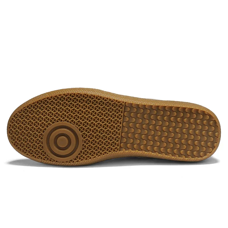 Herr Sneakers Med Halkfri Sula Och Detaljerad Söm
