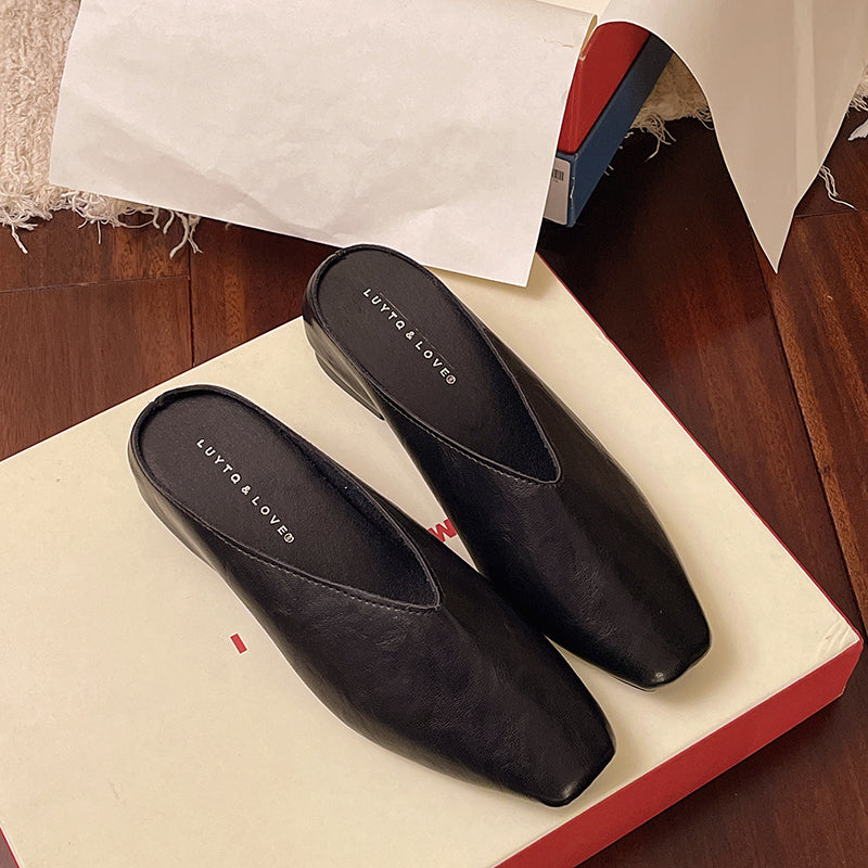 Kvinnor Slip-On Ballerinaskor Låg Skärning Med Stödsula