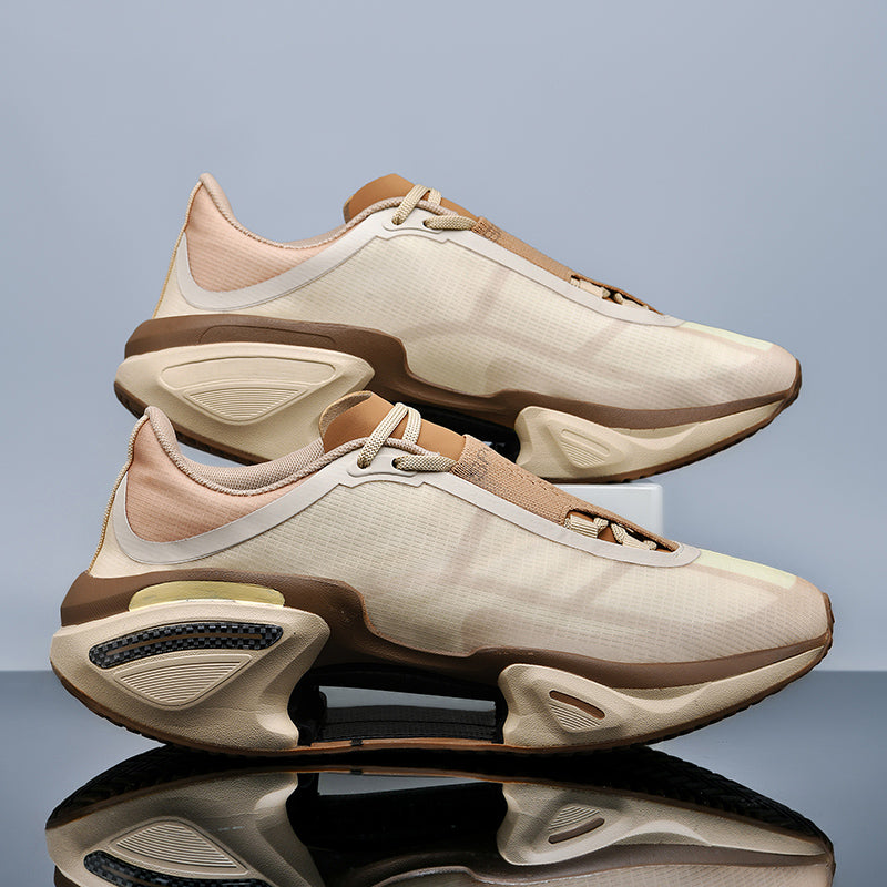 Herrsneakers med skumdämpning, strukturerad ovandel och gummigrepp