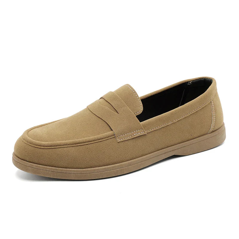 Herrloafers med Penny-Rem, Matt Yta och Dämpad Innersula