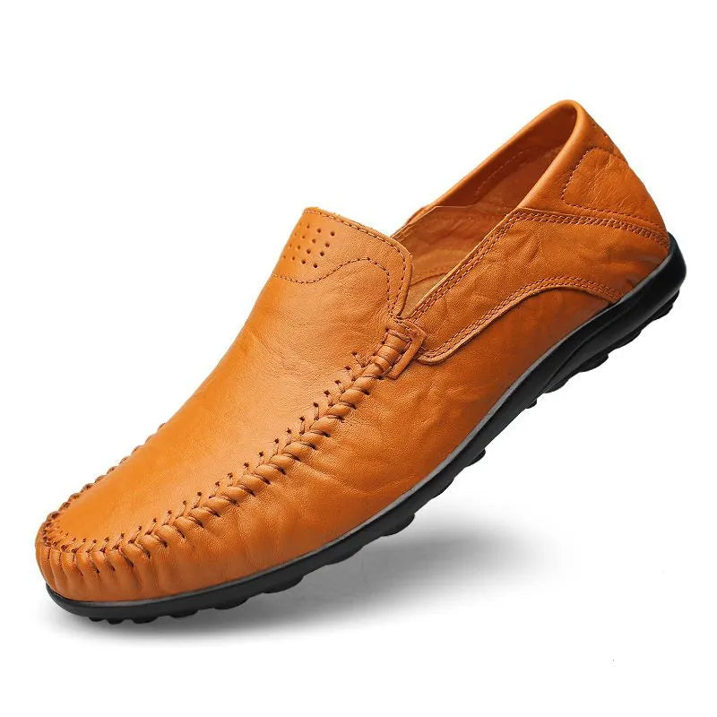 Herr Loafers Med Slip-On Design Och Dämpad Innersula