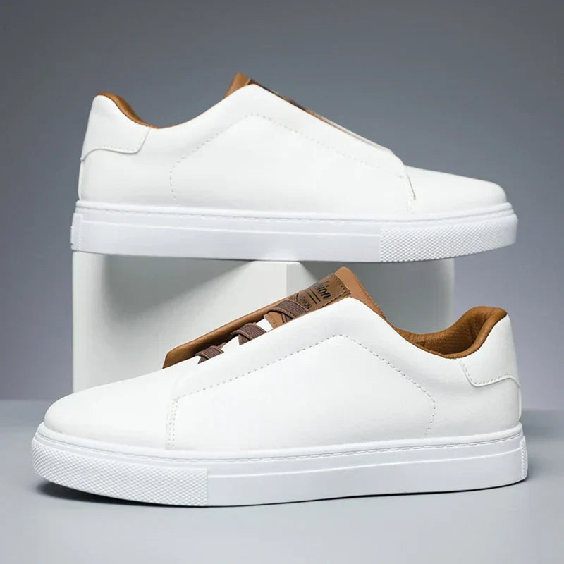 Herrsneakers Minimalistisk design Flexibel yttersula Strömlinjeformad passform