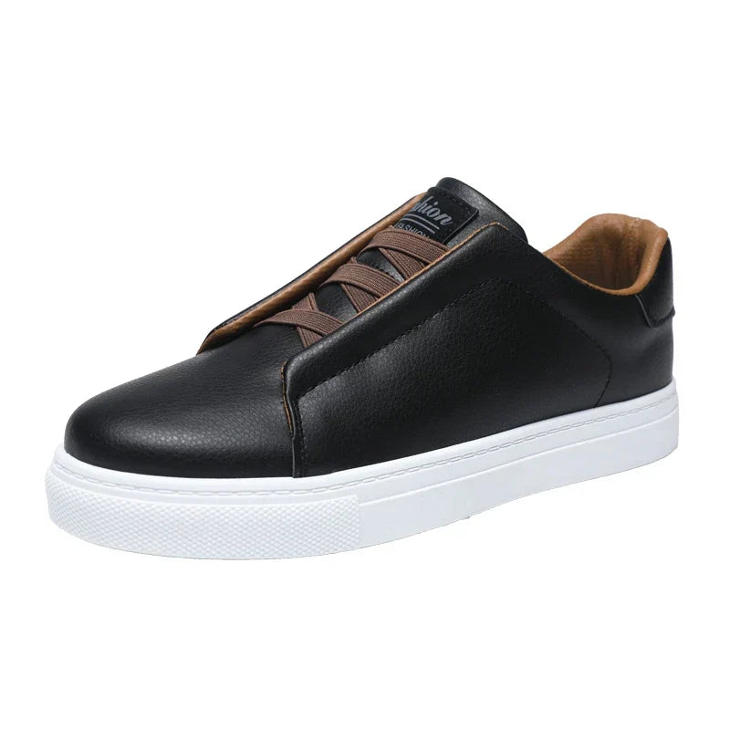 Herrsneakers Minimalistisk design Flexibel yttersula Strömlinjeformad passform