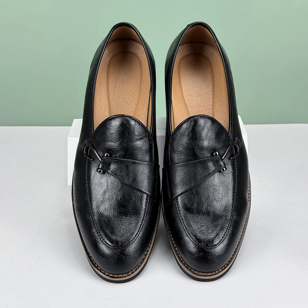 Herrloafers Slip-On Fishhook Accent Non-Slip